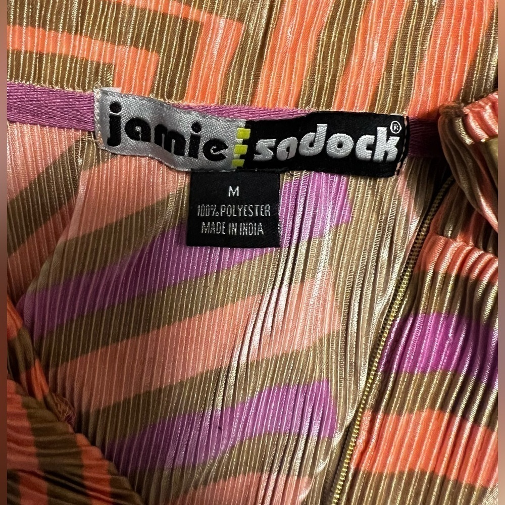 JAMIE SADOCK COLORFUL GOLF SHIRT SIZE M - Picture 4 of 4